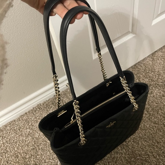 Black Kate Spade Medium Tote - Picture 2 of 3